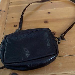 Go Forth Goods Sarah Crossbody Full Grain Leather Brown Mocha Made in USA